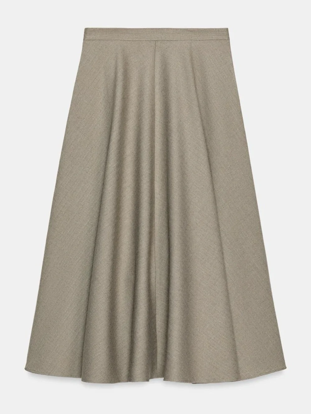 ZARA HERRINGBONE CAPE SKIRT ZW COLLECTION